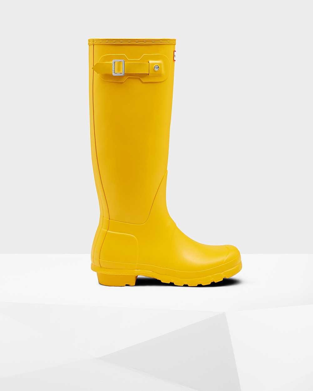 Hunter Women's Original Tall Wellington Boots Yellow,CXYV57613